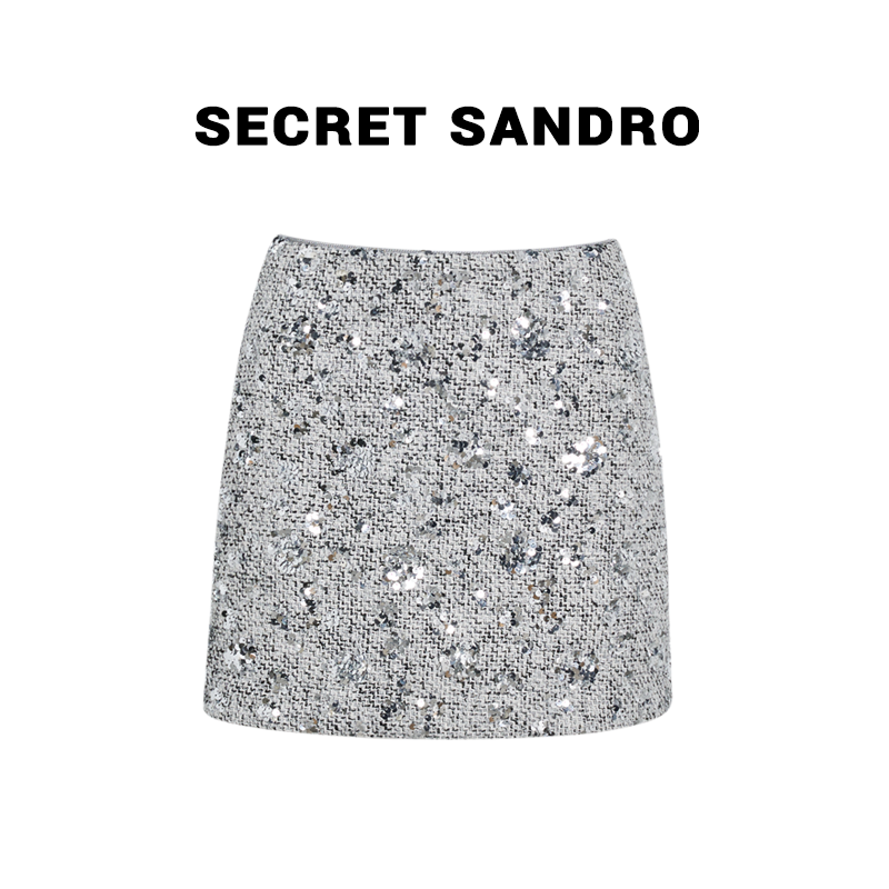 【亮片裙】江总 短裙 B65202055C