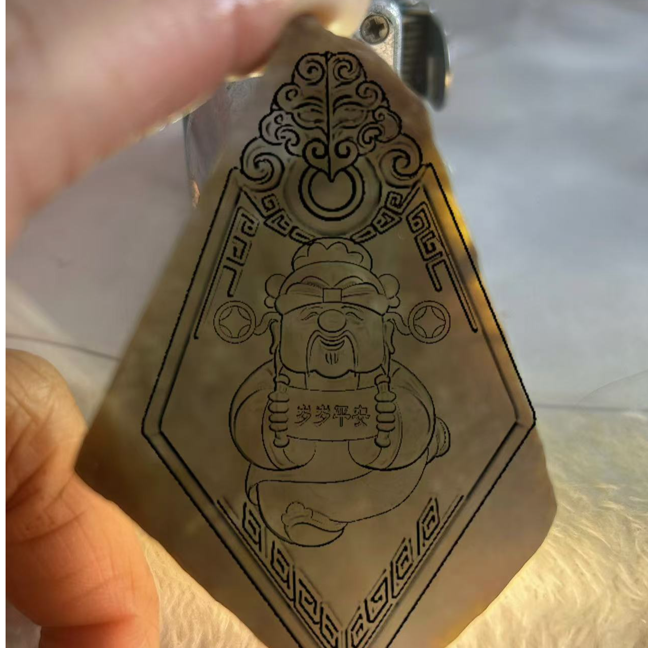 天然A货翡翠包工包料01205