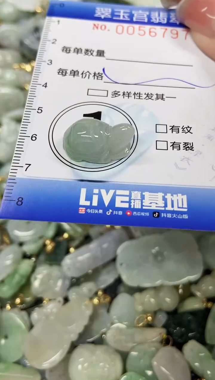 【闪购商品】翡翠颈饰未镶嵌闪购商品0056797