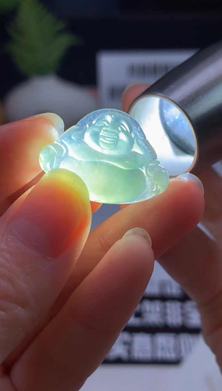 未镶嵌定制翡翠我****⁶---118307