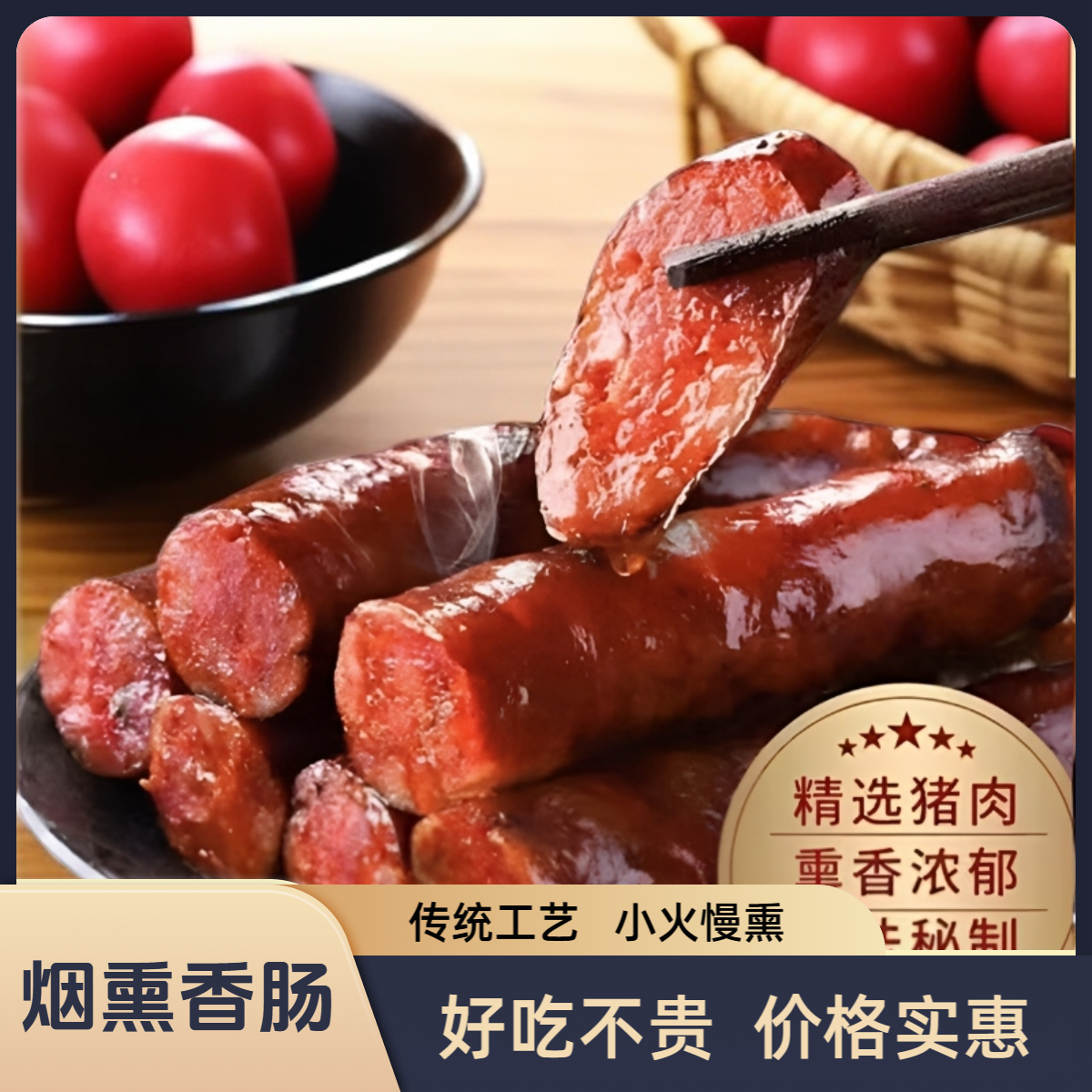 柏香丫15手工香肠腊味肠腊肠腊肉