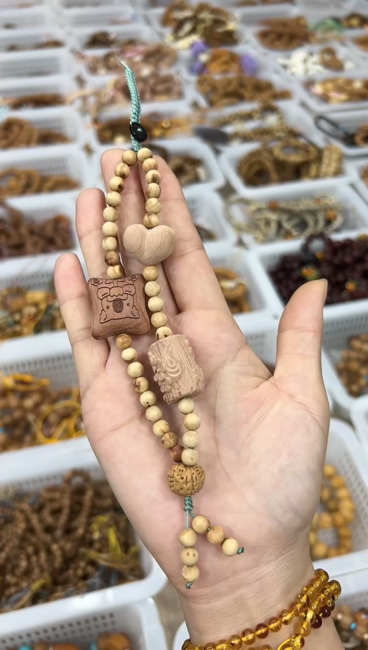 柏木（崖柏）手串/手链卡6精品血柏设计款手机链
