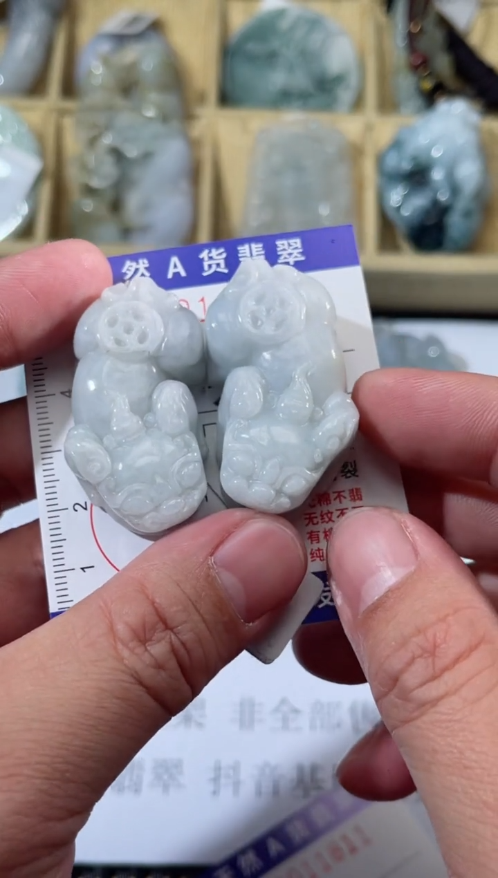 【闪购商品】翡翠颈饰未镶嵌天然缅甸A货翡翠（多样性发货）貔貅