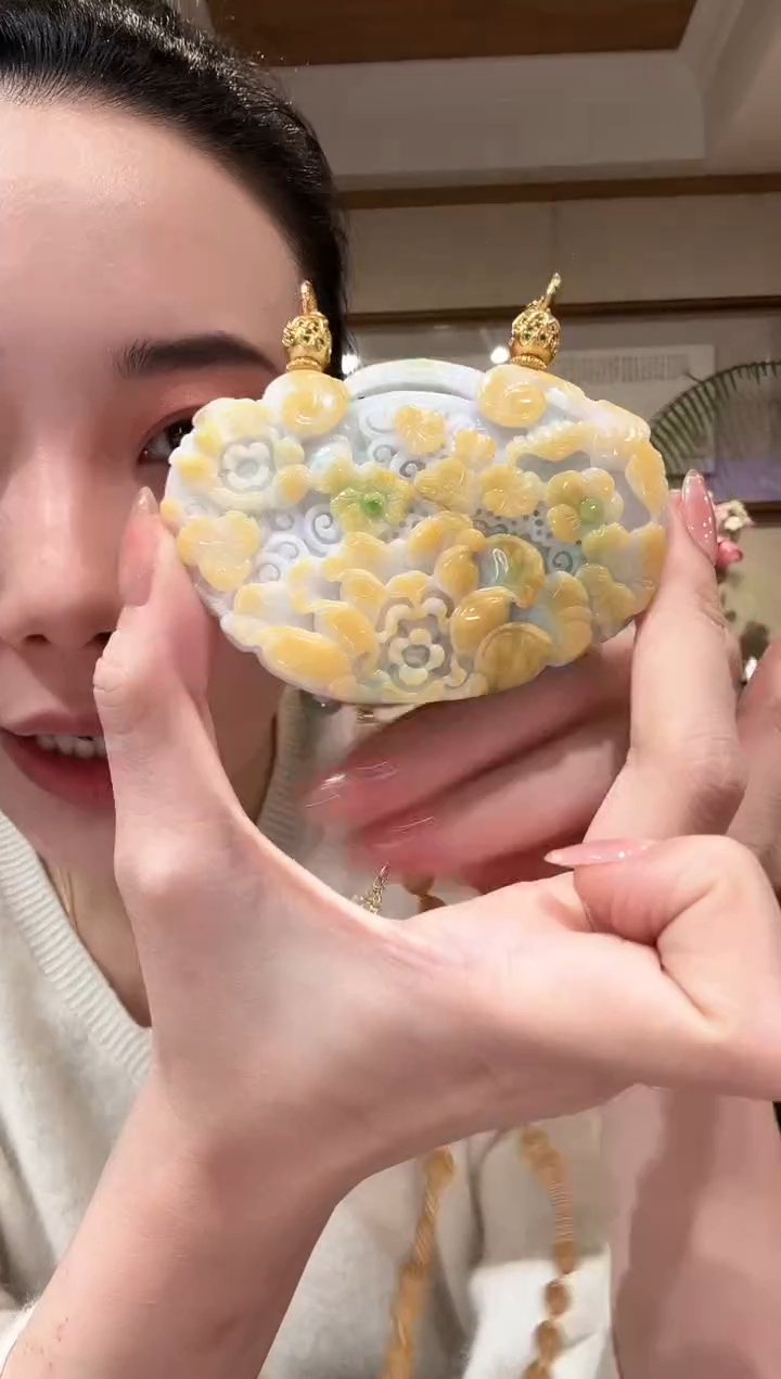 【闪购商品】翡翠颈饰未镶嵌国风