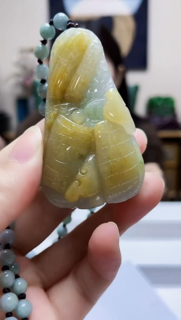 未镶嵌定制翡翠吊坠264
