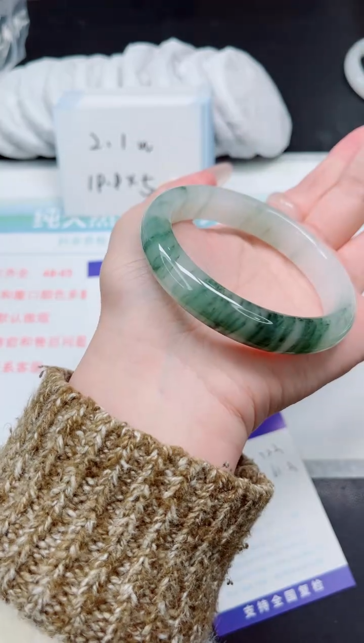 【闪购商品】石英质玉手镯未镶嵌723-61.3