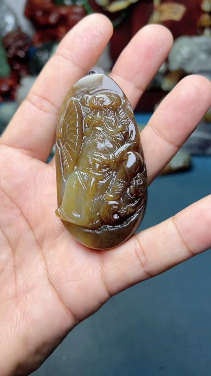未镶嵌和田玉把件-