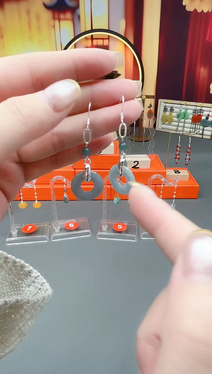 未镶嵌翡翠耳饰X12