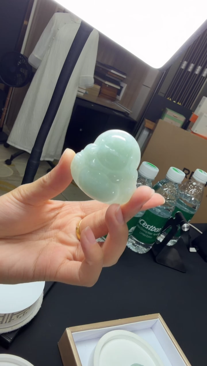 颈饰未镶嵌翡翠K805-1318 厚大佛