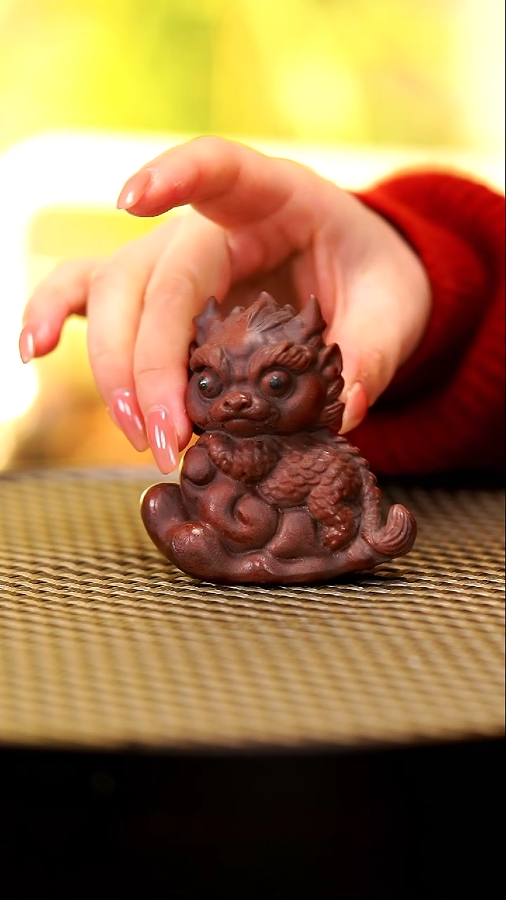 茶壶紫砂紫砂作品12茶宠