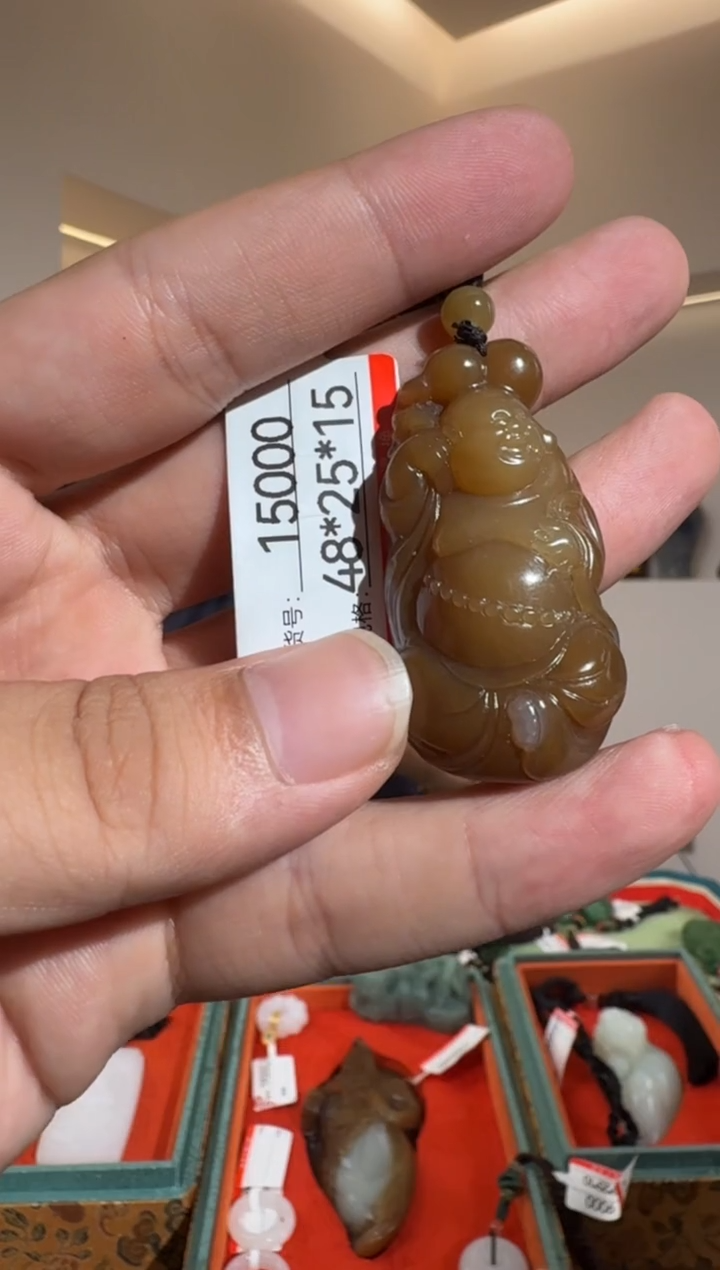 和田玉未镶嵌颈饰1