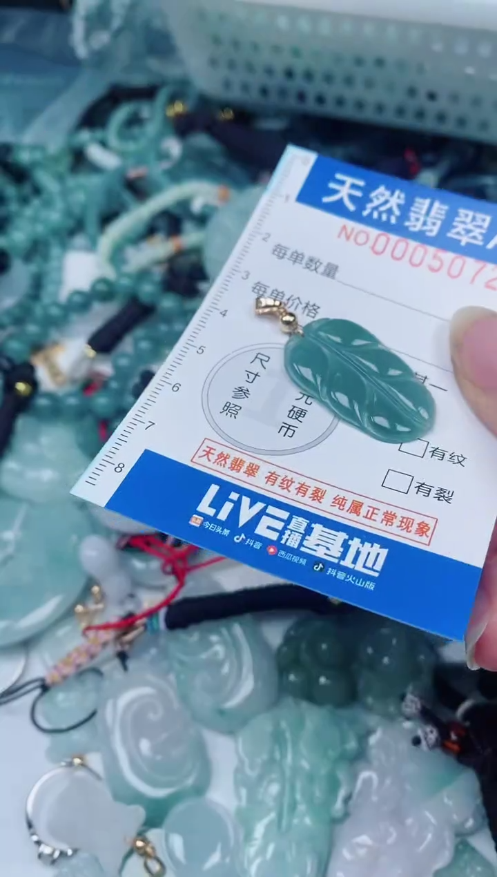 颈饰未镶嵌翡翠00005072