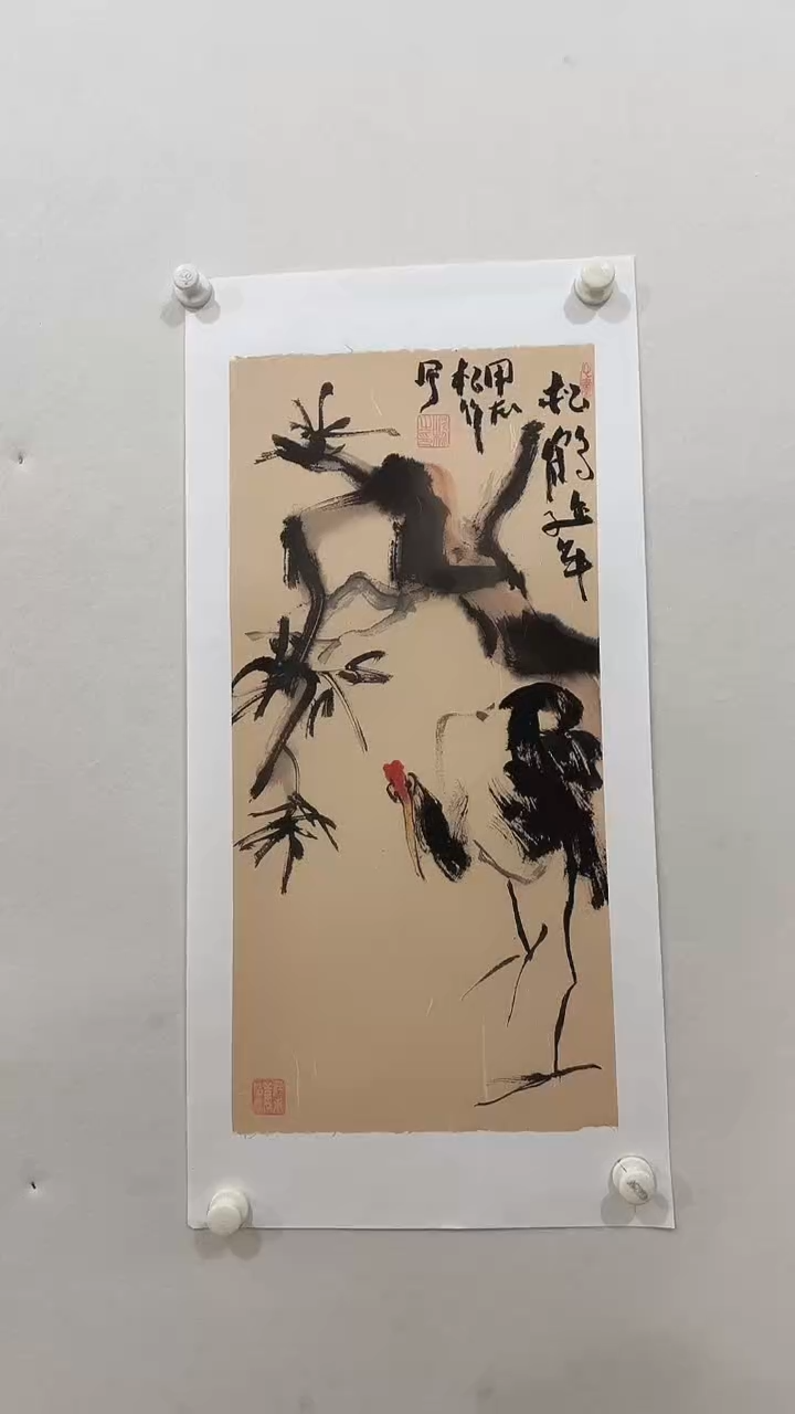 【闪购商品】国画沈松手绘国画