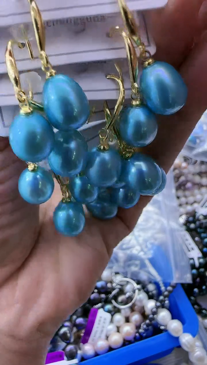 【闪购商品】淡水珍珠耳饰银S925镶嵌617多样性发货 发其一