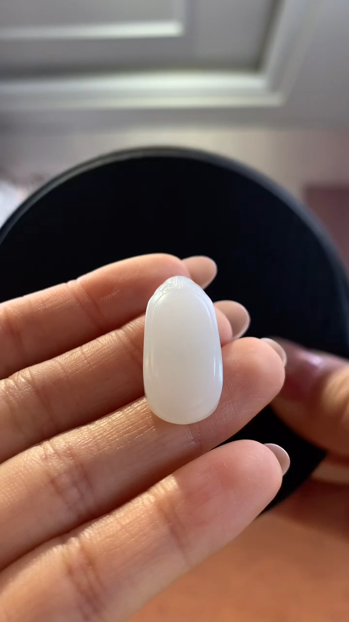 未镶嵌和田玉挂件白玉无事牌