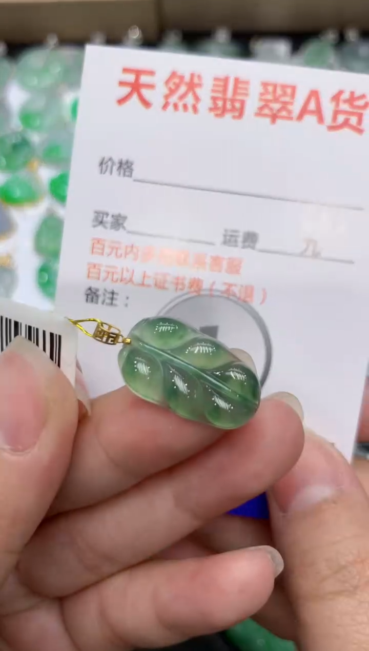 【闪购商品】翡翠颈饰18K金镶嵌111111111111