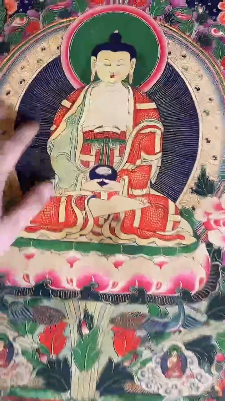 卷轴画手绘唐卡148