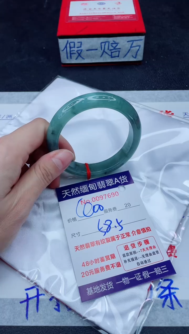 未镶嵌手镯翡翠400.00