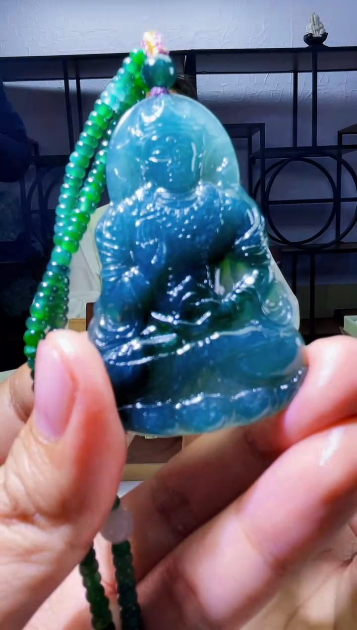 【闪购商品】定制翡翠未镶嵌毛货01270213多样性发其一