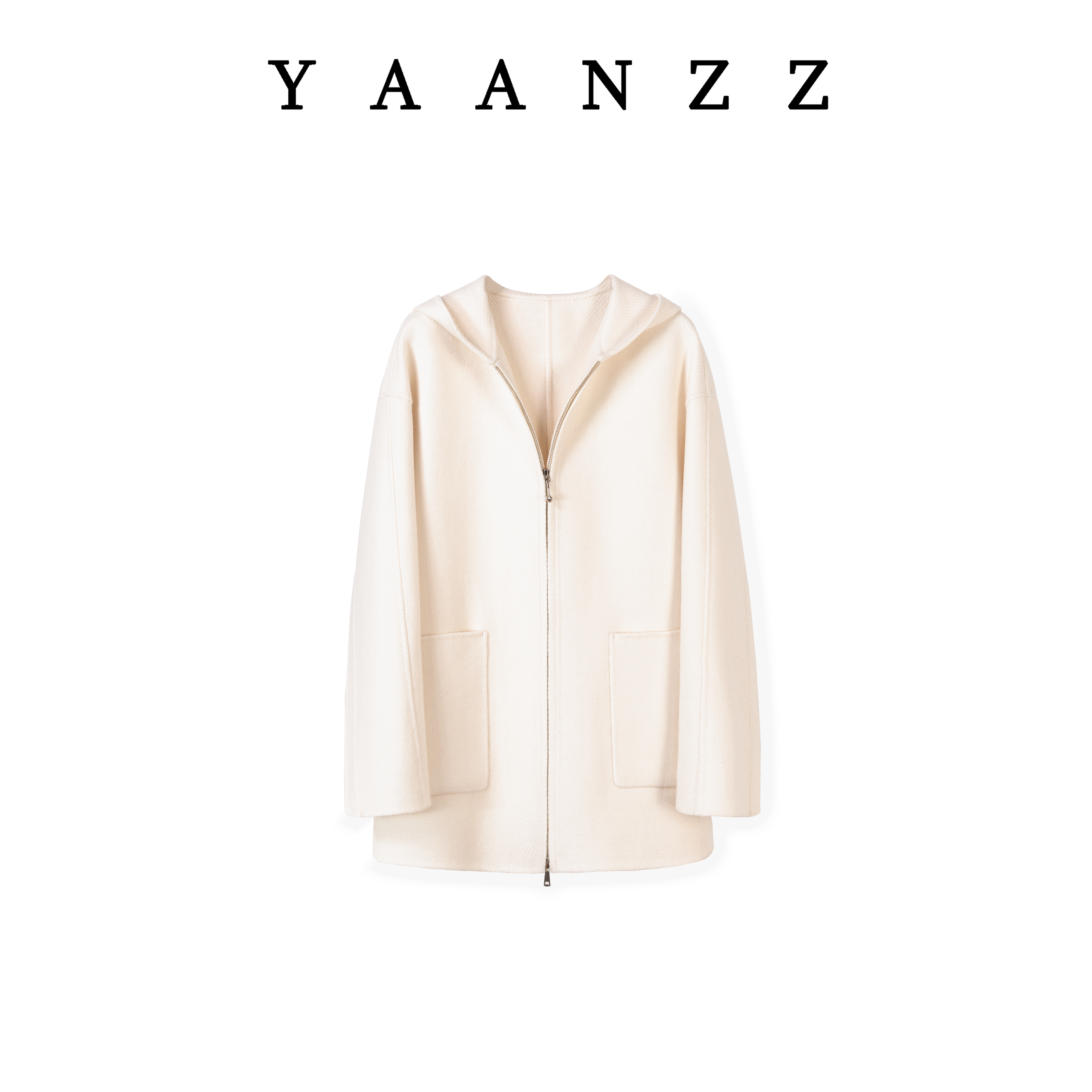 【14.5μm 纯羊绒至臻系列】【慢生活】高端纯羊绒短款大衣EWC3BX714-3