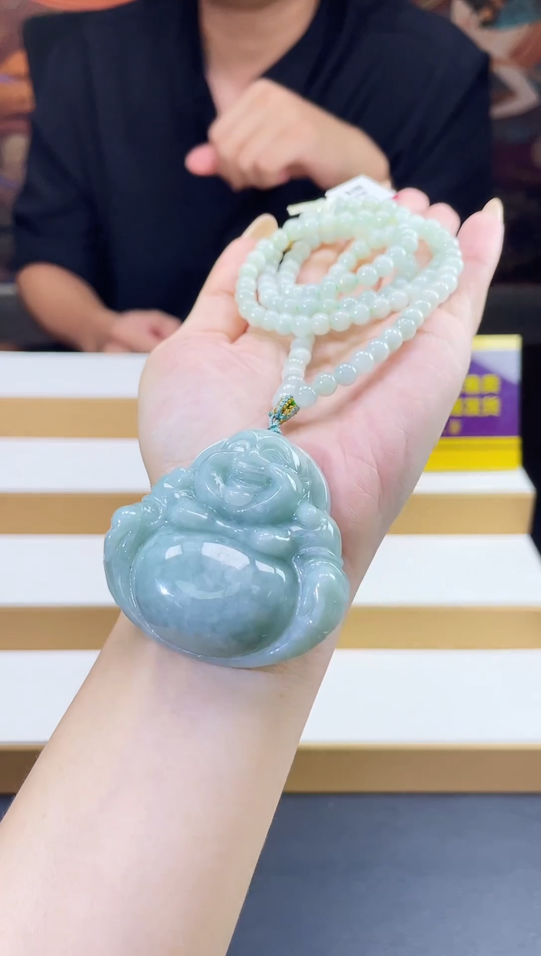 翡翠未镶嵌颈饰天然翡翠