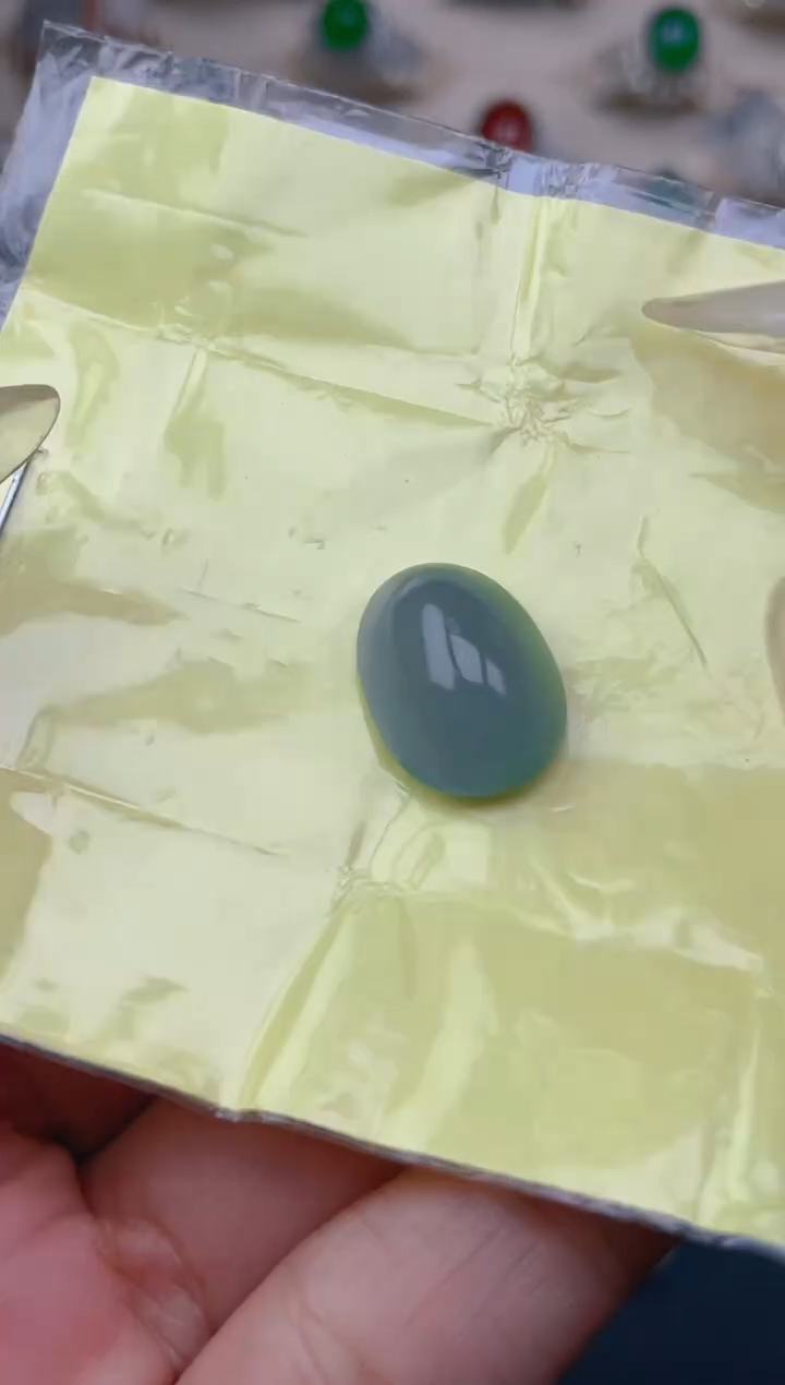 裸石翡翠天然翡翠蛋面72