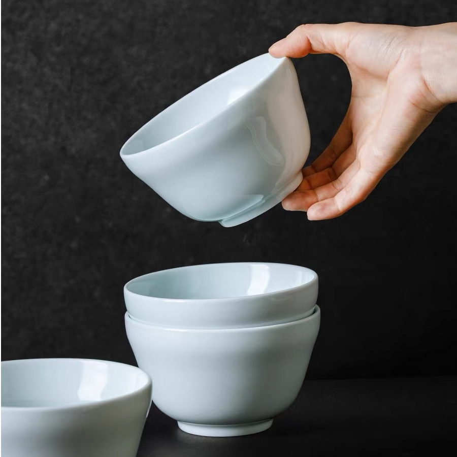 福禄葫芦压手饭碗面景德镇陶瓷餐具家用饭碗碗汤碗套装组合家用