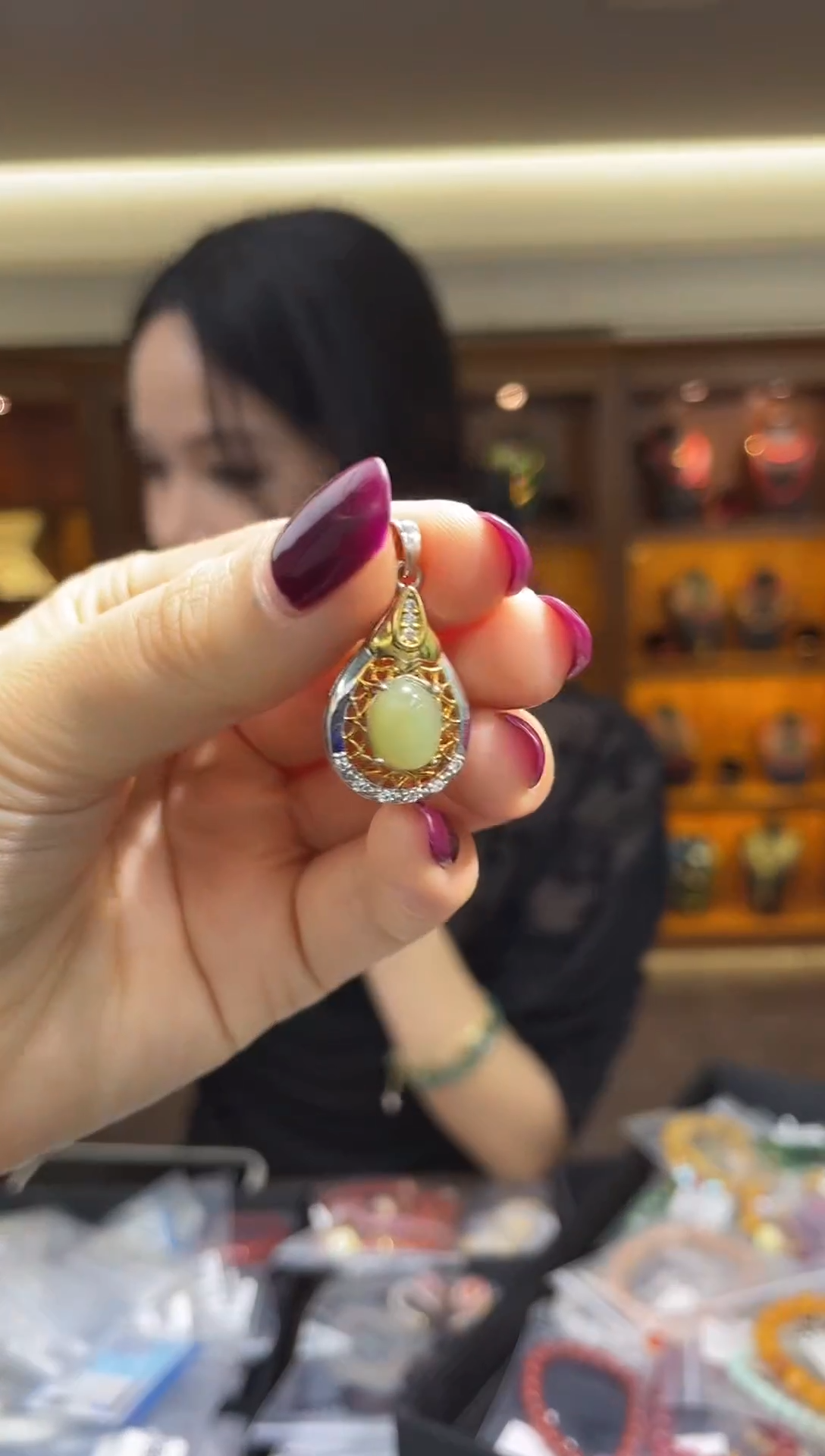 颈饰未镶嵌和田玉（多样性发一件）