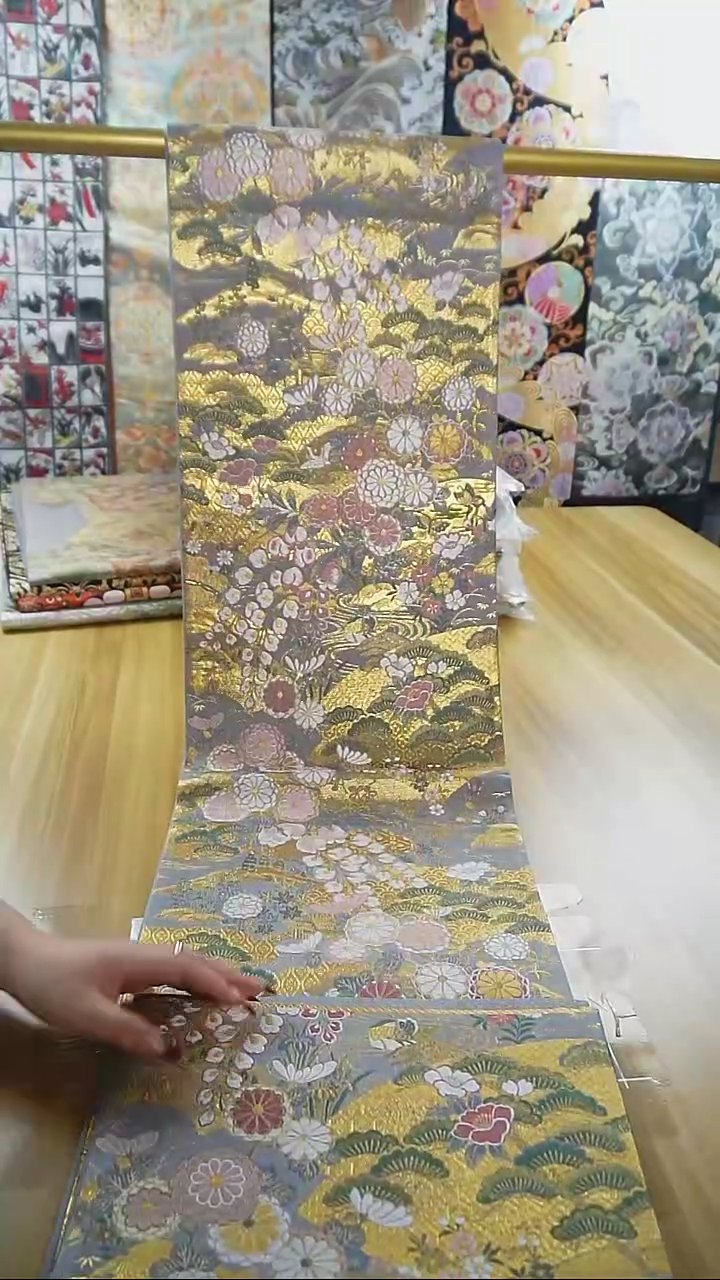 【闪购商品】织绣织锦149六通花鸟