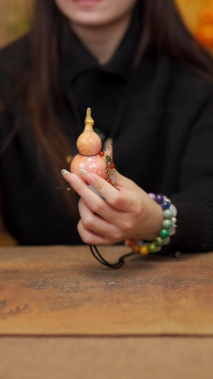 【闪购商品】246宴禾堂大漆脖挂葫芦68