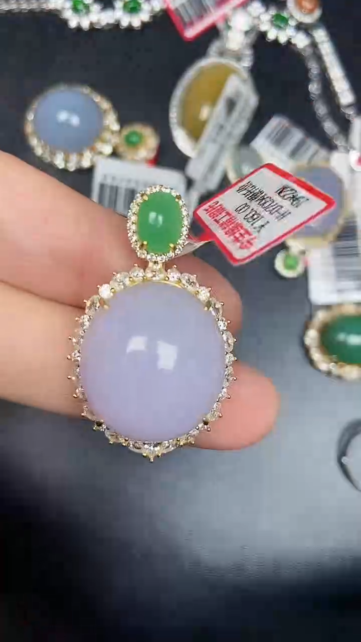 银S925镶嵌戒指翡翠1760