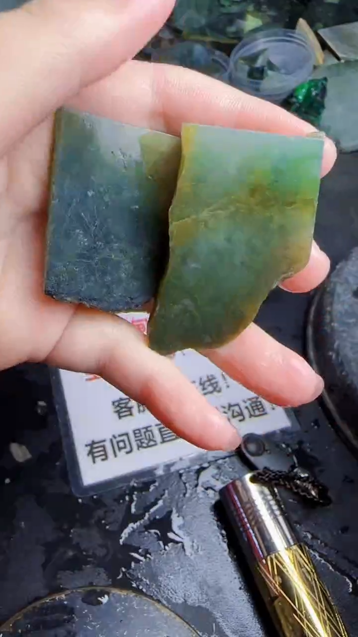 未镶嵌挂件翡翠天然翡翠044