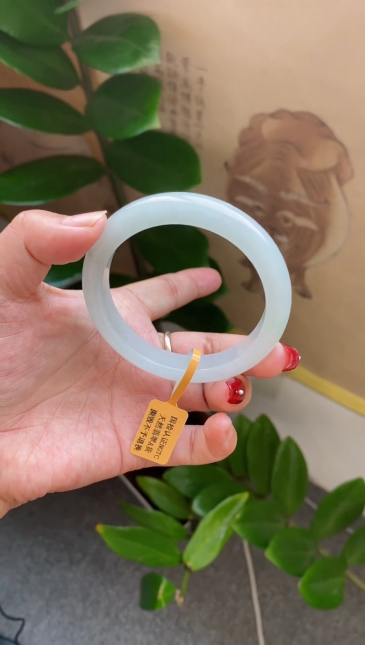 【闪购商品】翡翠手镯未镶嵌（高货天漏）冰透胶8号有矿点