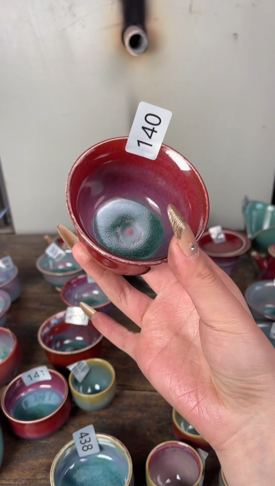 【闪购商品】摆件钧瓷手工茶器窑变