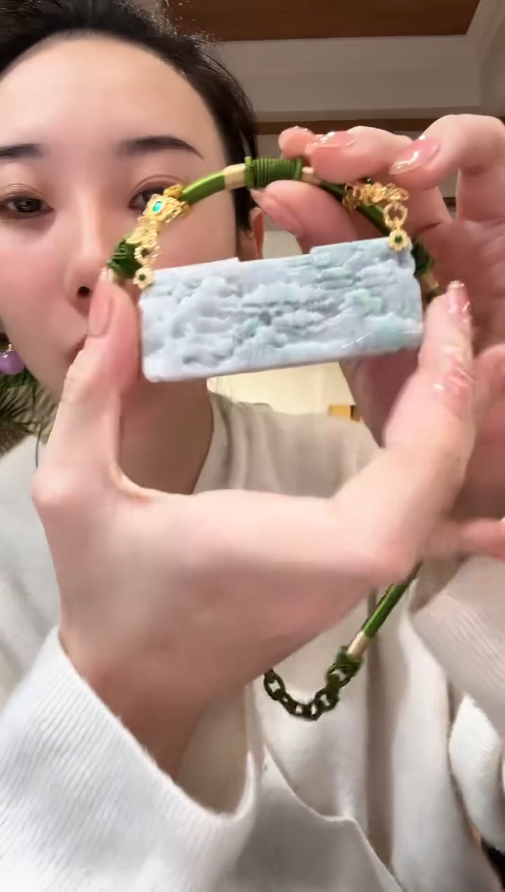 【闪购商品】翡翠颈饰未镶嵌国风