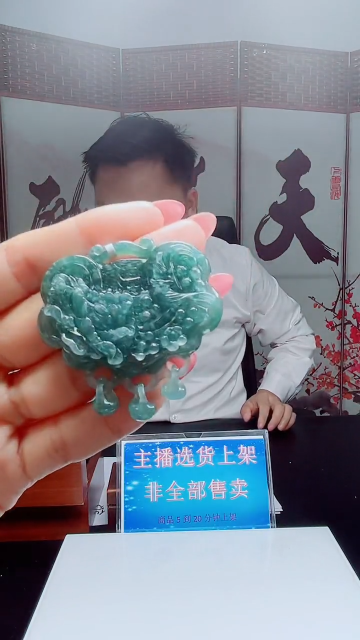 翡翠未镶嵌颈饰多样性发货只发一件