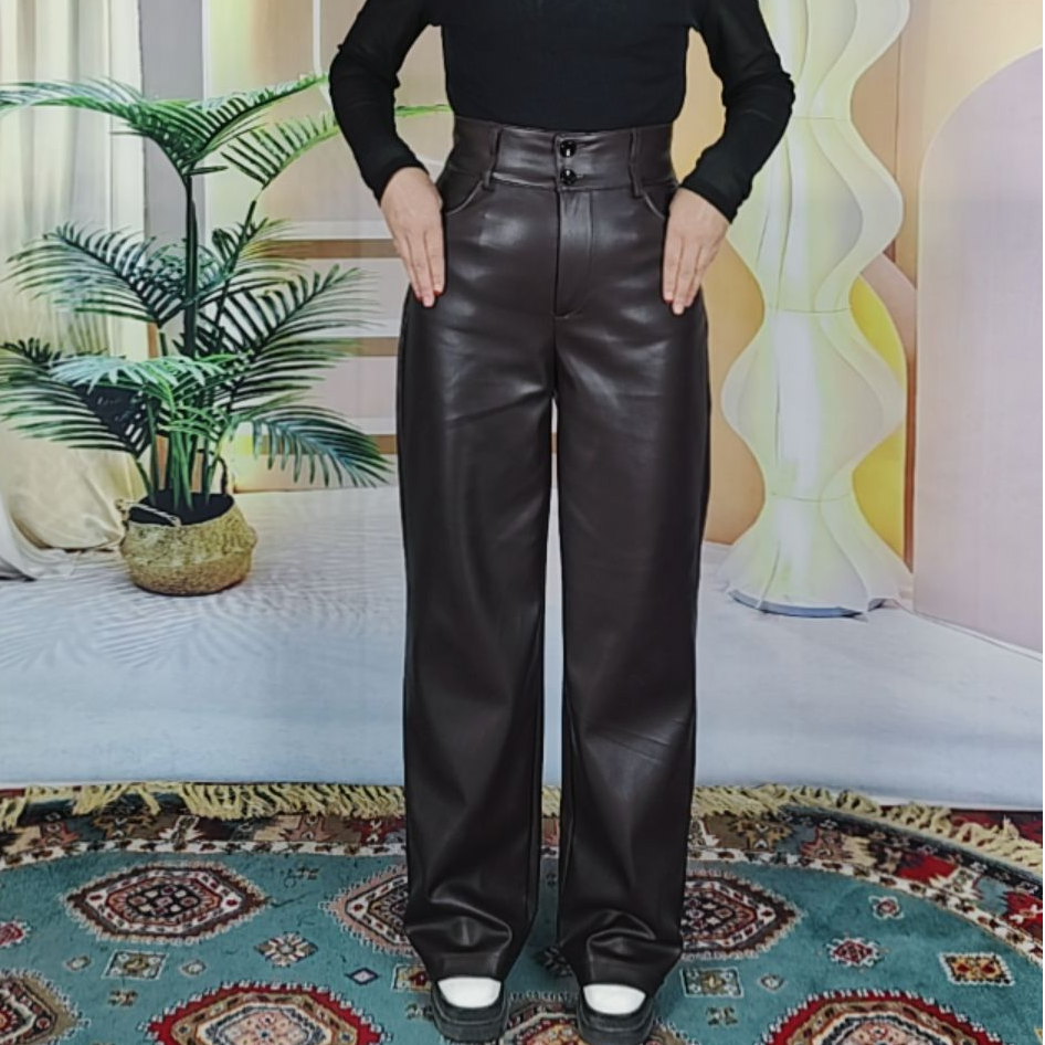 【新疆包邮】2025时尚款网红牛皮裤 hurum ixtan