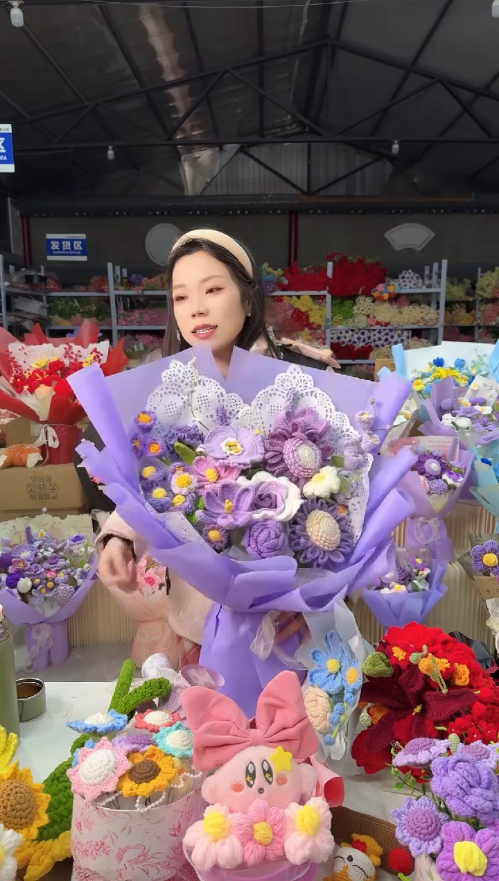 非遗手工花束，孤品清仓！！
