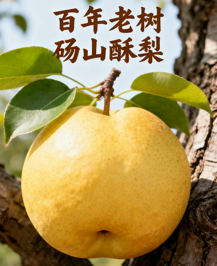 【整箱】砀山酥梨百年老树当季现摘4.5斤9斤薄皮脆甜