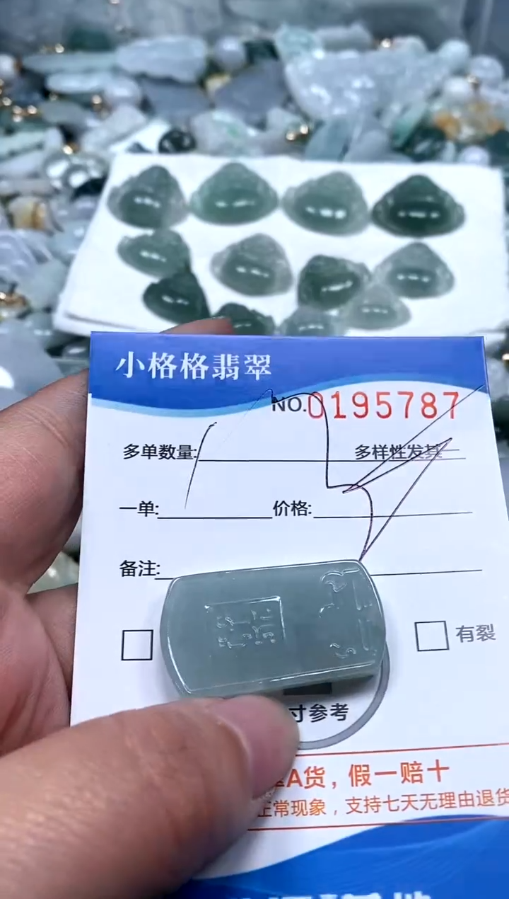 【闪购商品】翡翠颈饰未镶嵌闪购商品0195787