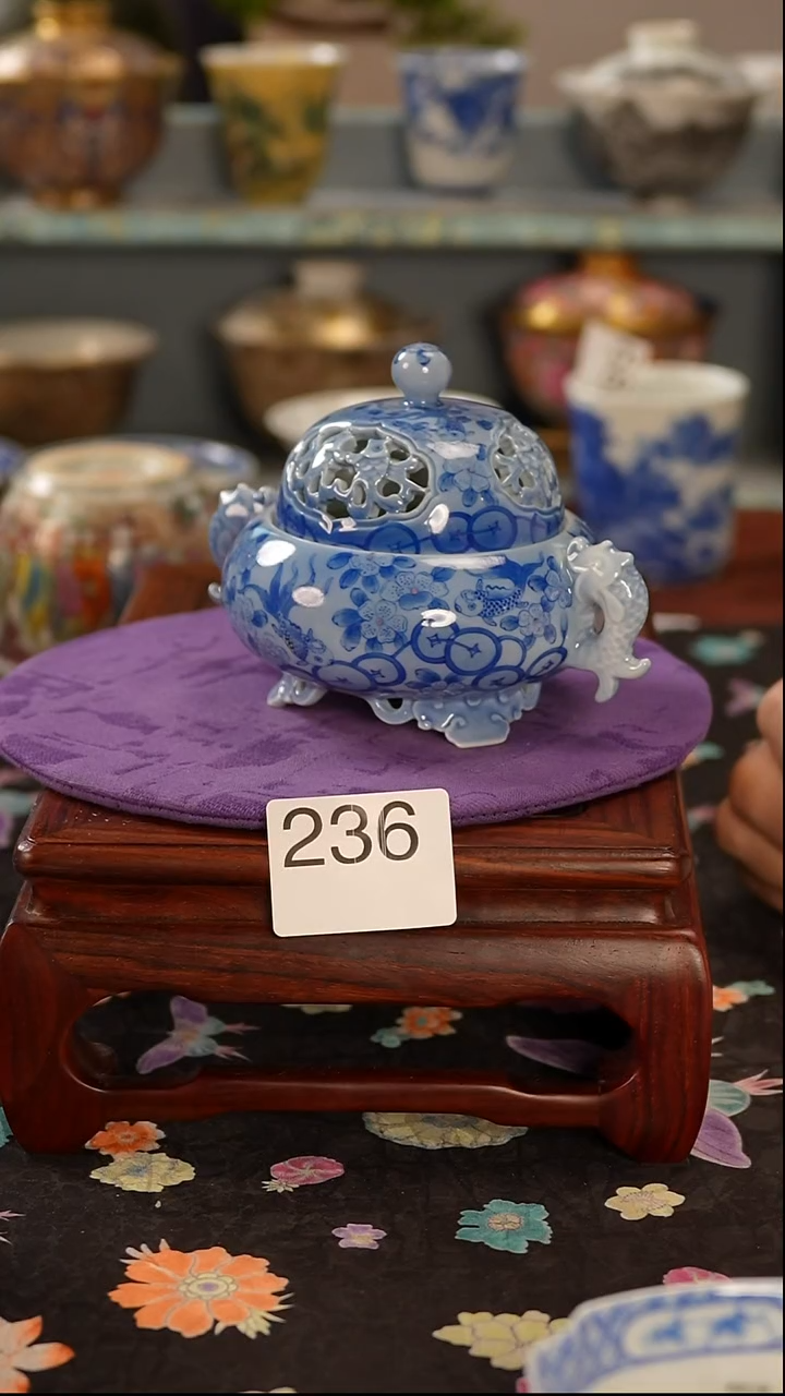 清*园景德镇窑口茶器236