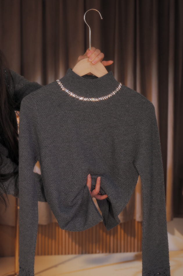 赵七七杨子纱高定山羊绒系列设计感女装冬季-1816