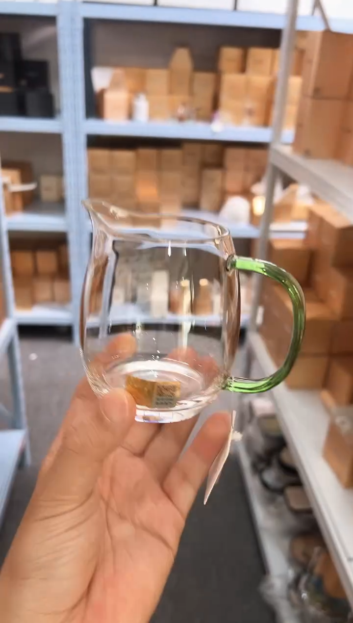 禾器澄然湖绿色公道杯