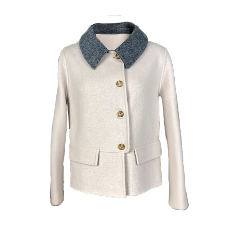 2025女毛呢上衣秋冬短款时尚轻奢