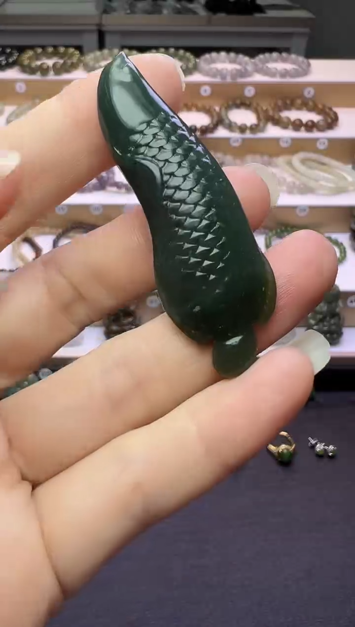 颈饰未镶嵌和田玉52号链接约卡57*16*9