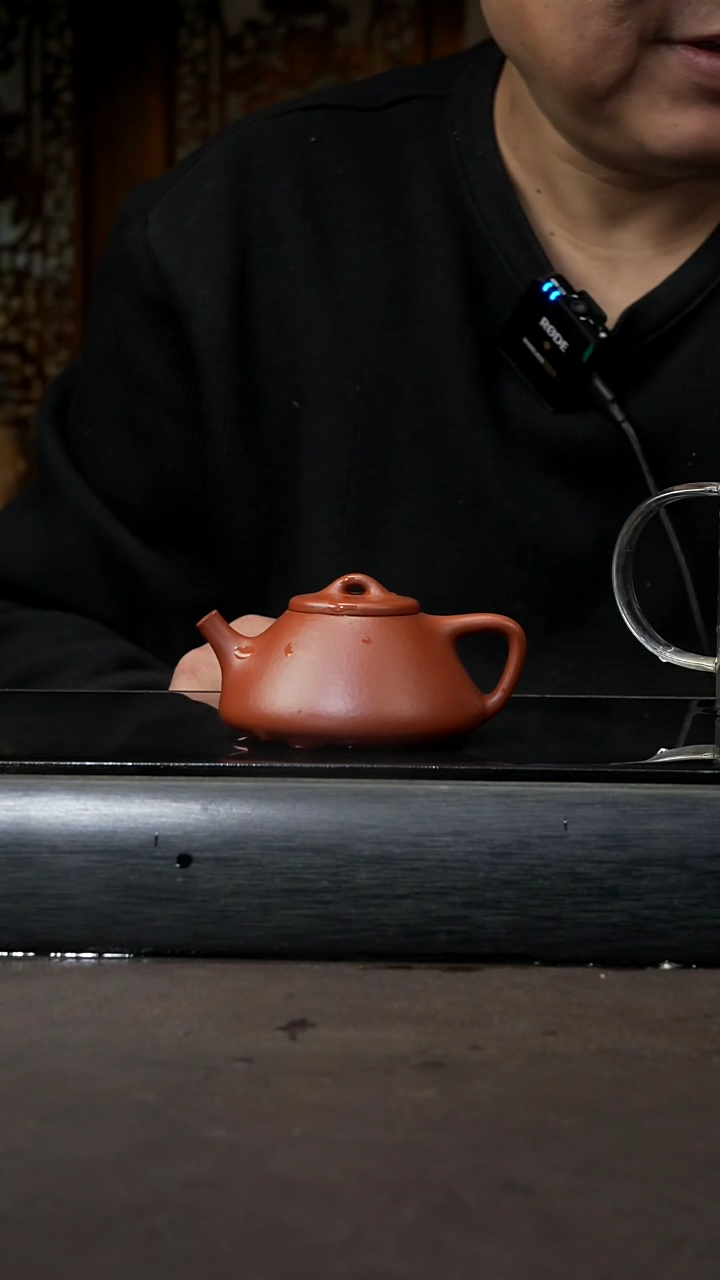 【闪购商品】紫砂茶壶赵庄朱泥 石瓢 90cc 005