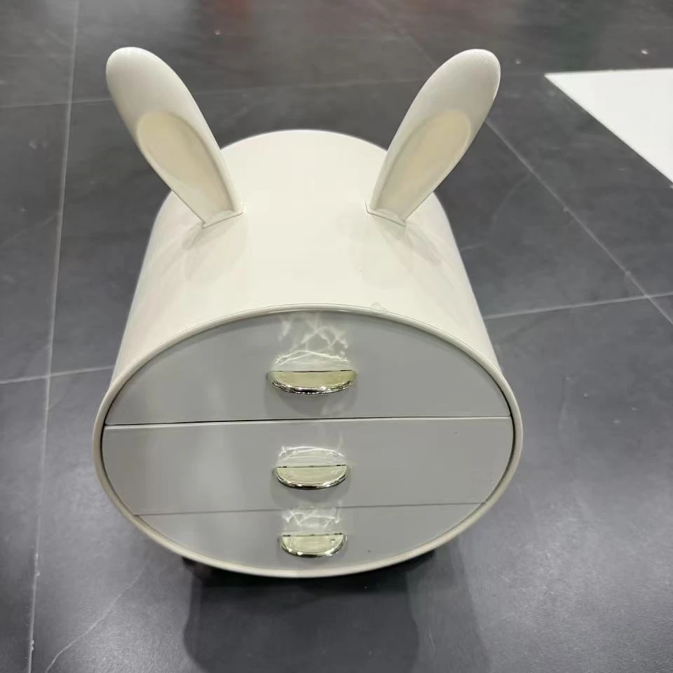 家用兔子化妆盒 颜色规格随机
