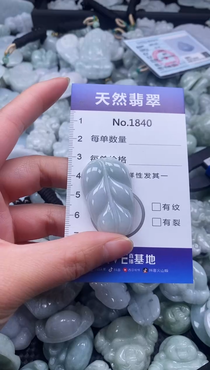 【闪购商品】翡翠颈饰未镶嵌缅甸A货翡翠1840