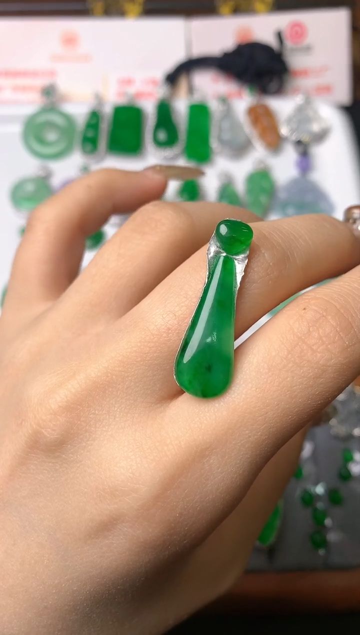 【闪购商品】定制翡翠未镶嵌裸石（镶嵌定制）