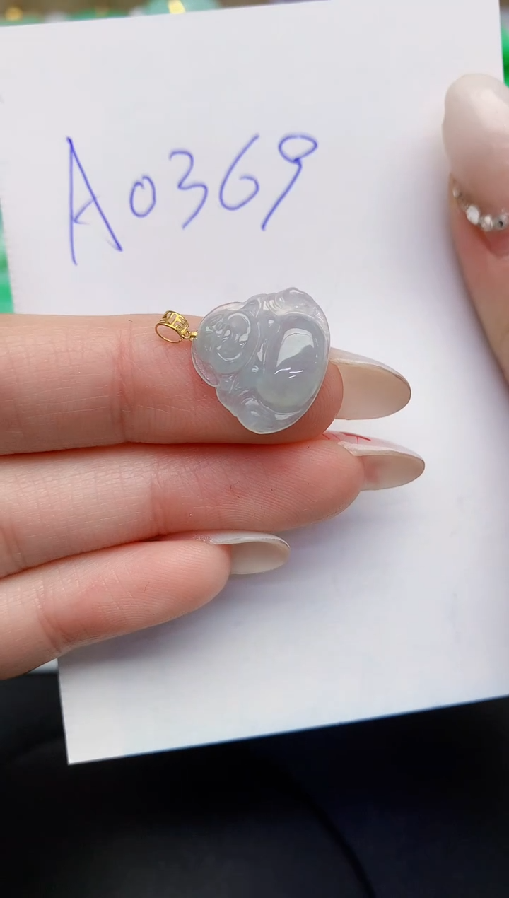 【闪购商品】翡翠颈饰18K金镶嵌00000000000